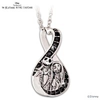 The Nightmare Before Christmas Infinity Pendant Necklace