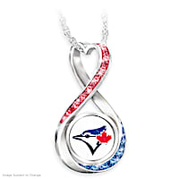 Toronto Blue Jays Forever Pendant Necklace