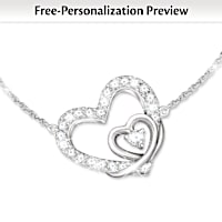 A Hug From Me To You Personalized Necklace
