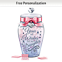 Heartfelt Wishes For My Daughter Personalized Wish Jar