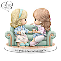 Precious Moments Sisters We'll Always Be Porcelain Figurine