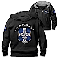 Spirit Of Quebec Men's Hoodie