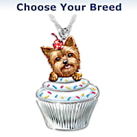 Sweetest Pupcake Pendant Necklace