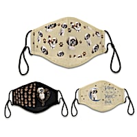 Shih Tzu Love Face Mask Set