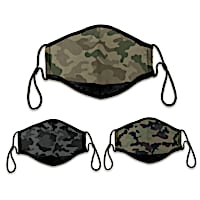 Camo Face Mask Set