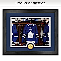 Maple Leafs&reg; Locker Room Personalized Wall Decor
