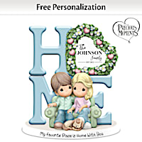 My Favourite Place Is Home With You Personalized Figurine
