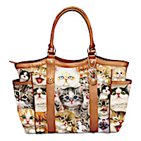 Cats With Purr-sonality Tote Bag