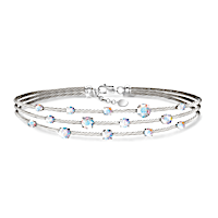 "Starry Night" Aurora Borealis Swarovski Crystal Bracelet