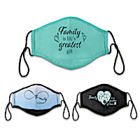 Family Is Love Face Mask Set