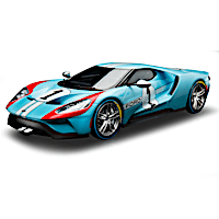 1:18-Scale 2020 Ford GT #1 Heritage Edition Sculpture