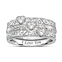 Love Grows Diamond Ring Set