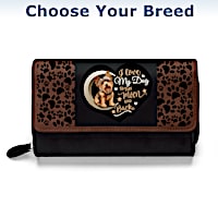 I Love My Dog To The Moon And Back Wallet: Choose Your Breed