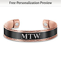 Strength From Within Personalized Men's Bracelet