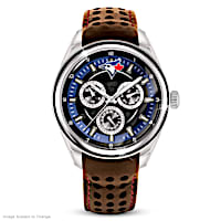 Toronto Blue Jays Chronograph Watch With Leather Band