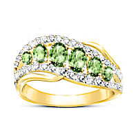 Lucky Country Peridot Ring