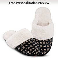 Just My Style Personalized Women's Slippers