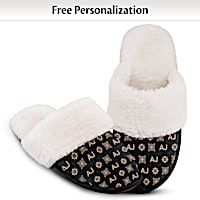 Just My Style Personalized Women's Slippers