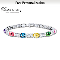 My Family Colours My World Personalized Bracelet