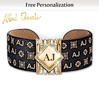 Alfred Durante Monogrammed Cuff Bracelet