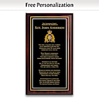 RCMP Pride Personalized Wall Decor