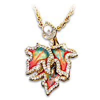 Royally Golden Pendant Necklace