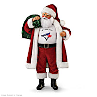 "I'm A Fan Too!" Toronto Blue Jays&#153; Poseable Santa