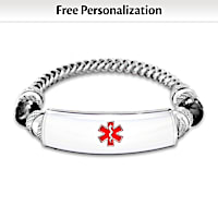 Medical Alert Personalized Bracelet