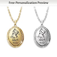 Cats Fill Hearts With Love Personalized Pendant Necklace