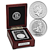 2023 Queen Elizabeth II One Oz. Silver Britannia Coin