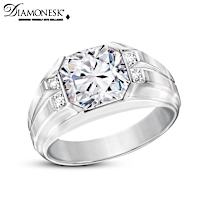 7.5-Carat Simulated Diamond Polaris Diamonesk Ring
