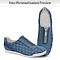 Just My Style Denim Personalized Women's Shoes