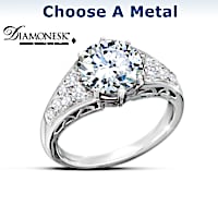 Queen Elizabeth II-Inspired Engagement Ring: Choose A Metal