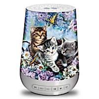 Dona Gelsinger Cat Art Sound Machine With Nightlight