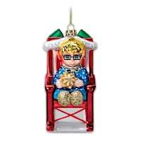 Rock-A-Bye Christmas Mrs. Beasley Ornament