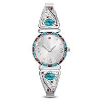 Genuine Turquoise Sedona Canyon Stretch Watch
