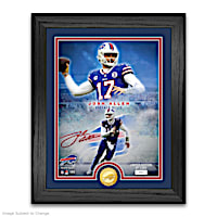 Josh Allen Buffalo Bills Field General Framed Photo Mint