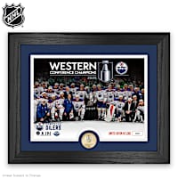 Edmonton Oilers® Western Conference Champions Wall Decor