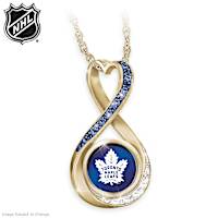 Toronto Maple Leafs&reg; 18K Gold-Plated Pendant Necklace