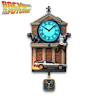 Back To The Future Wall Clock