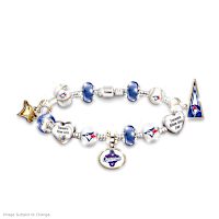 Blue Jays 2025 World Series Champions Charm Bracelet