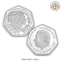 The World-First Queen Elizabeth II Birth Centenary 50p Coin