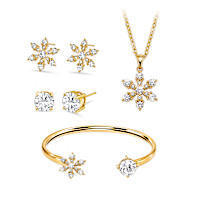 12-Day Crystal Holiday Jewellery Advent Calendar Set