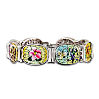Canadian Provincial Bracelet Features Stained Glass Look