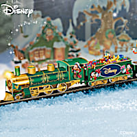 Lighted Disney Holiday Celebration Express Train Collection