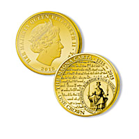 Legacy Of Freedom Golden Crown Coin Collection With Display