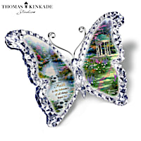 Thomas Kinkade "Gardens of Paradise" Butterfly Sculptures