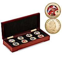 Queen Elizabeth II Royal Canadian Tours Coin Collection