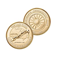 "The Last Spike" 24K Gold-Plated Medallion Collection