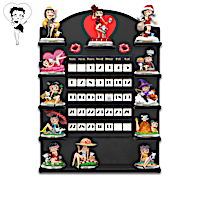 Betty Boop Perpetual Calendar Collection With Display